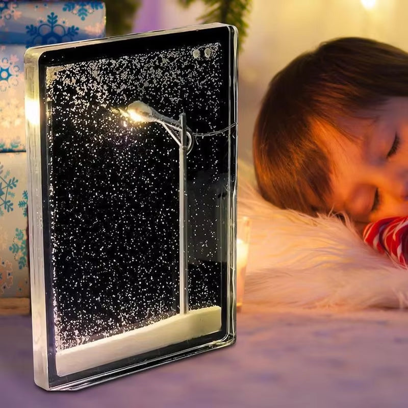 Snow Scene Night Light lamp