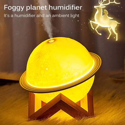 Moon Lamp Humidifier Light with Stand