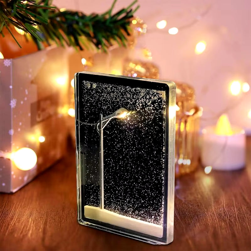 Snow Scene Night Light lamp
