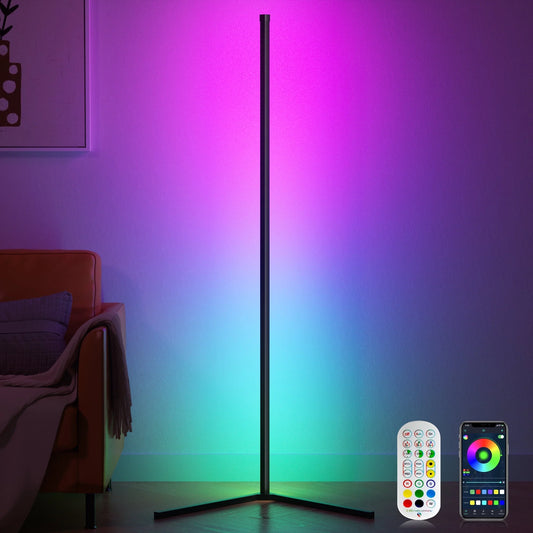 Smart RGB Floor Lamp with App&Remote