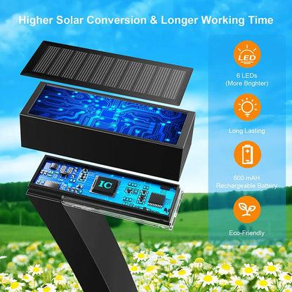  Solar Powered Integrated LED Pathway Light