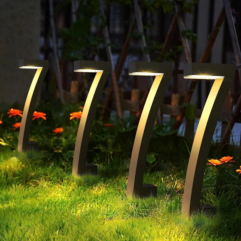  Solar Powered Integrated LED Pathway Light