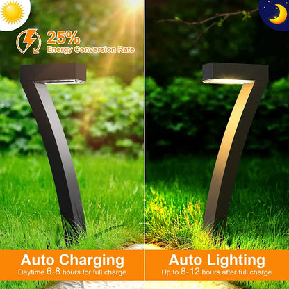  Solar Powered Integrated LED Pathway Light