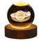 Crystal Ball Night Lights Glowing Planet Galaxy Astronaut 3D Moon Table Lamp USB Atmosphere Lamp