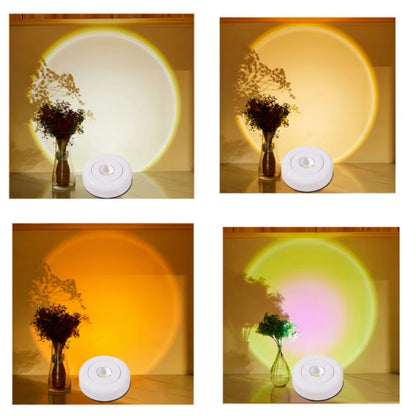 Stick on Wall Sunset Lamp